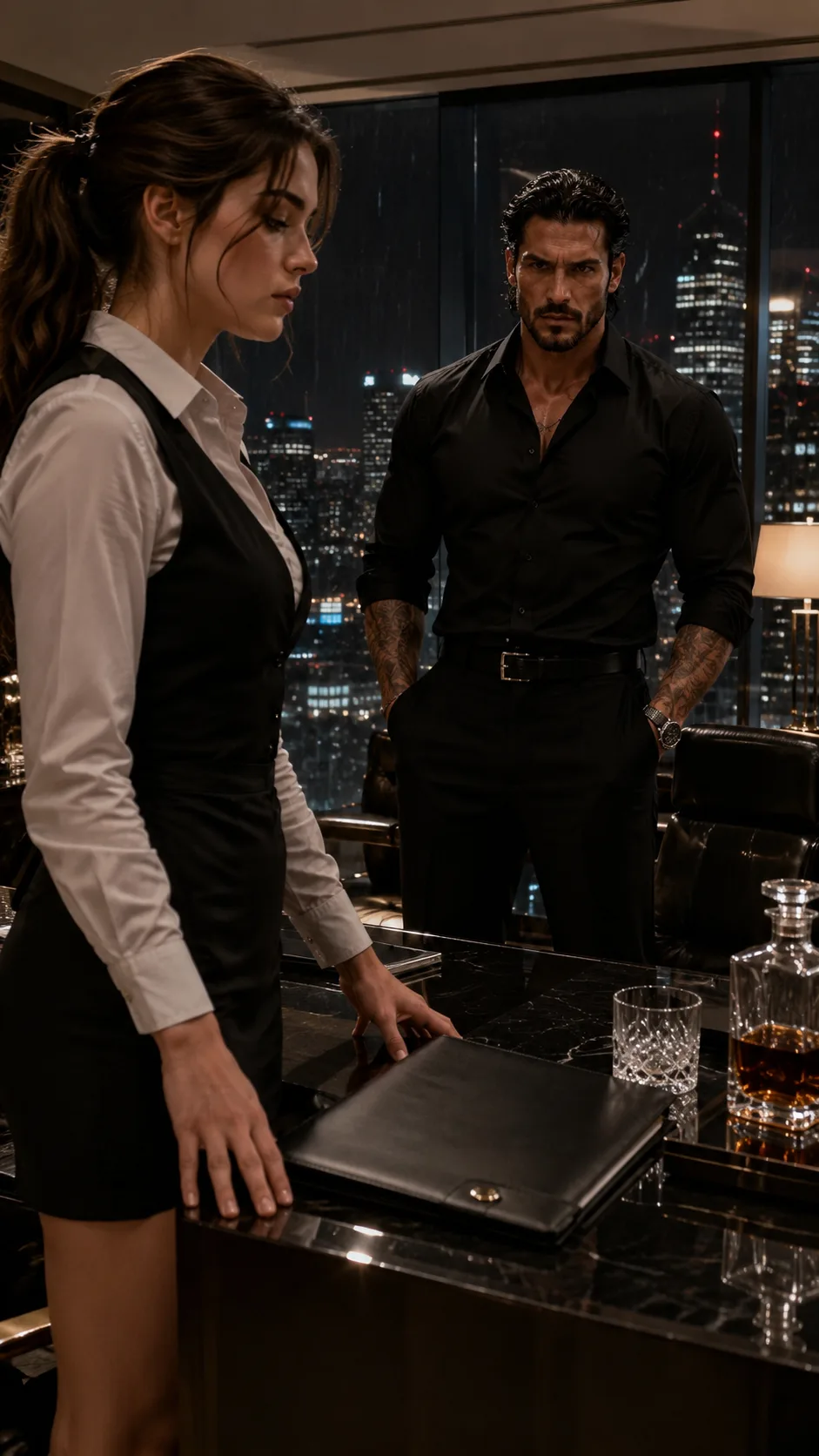 **THE WAITRESS WHO TOLD THE MAFIA KING NO**