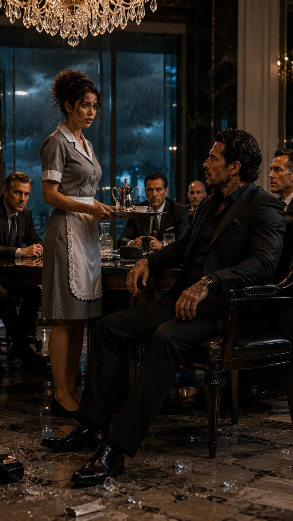 **Everyone Ignored the Maid—Until the Mafia Don Realized She Spoke the Language of His Enemies**