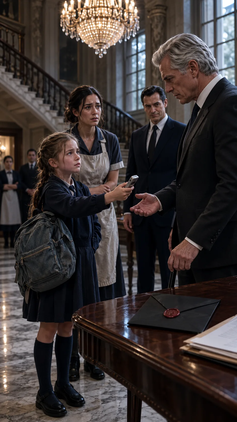 **“Someone in This House Sold You,” the Little Girl Whispered — Then the Mafia Boss Heard the Recording**