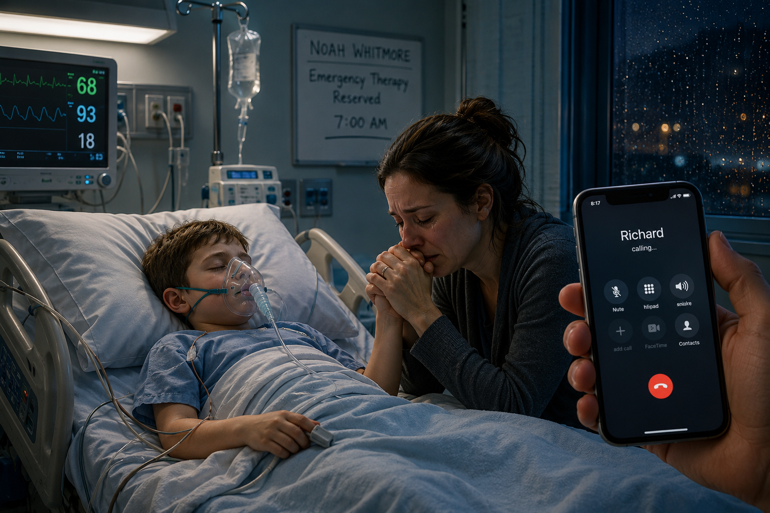 MY HUSBAND GAVE AWAY OUR SON’S ONLY LIFELINE—HE NEVER KNEW WHO I WOULD CALL NEXT