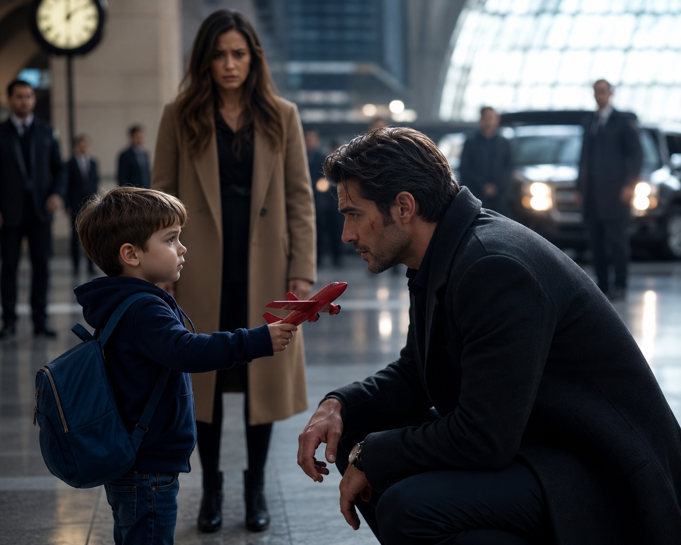 THE BOY WITH HIS FATHER’S EYES
