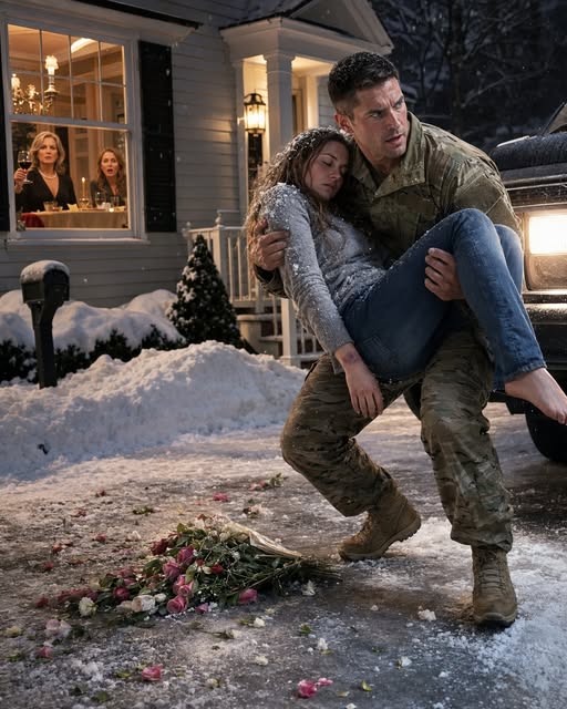 I Came Home From War With Flowers for My Wife—Then Found Her Freezing in the Snow While My Mother Raised a Glass