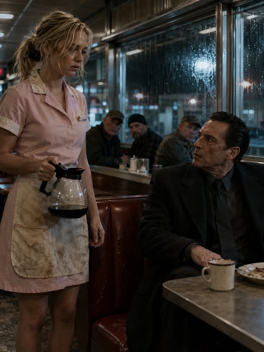 He Found His Secretary Scrubbing Diner Floors at 3 A.M.—Then Learned She Was Paying a Debt to His Own Mafia