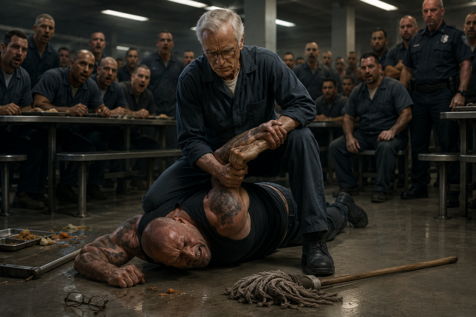 THE OLD JANITOR WHO BROKE BLACKRIDGE’S MOST DANGEROUS MAN—WITHOUT THROWING A PUNCH