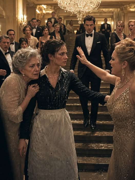 THE MAID WHO STOOD BETWEEN THE MAFIA BOSS’S MOTHER AND THE BALLROOM