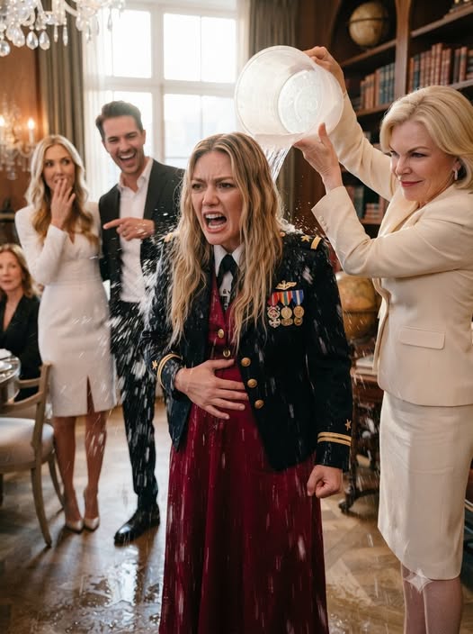 THEY DRENCHED THE GENERAL’S PREGNANT DAUGHTER — THEN THE WINDOWS STARTED SHAKING