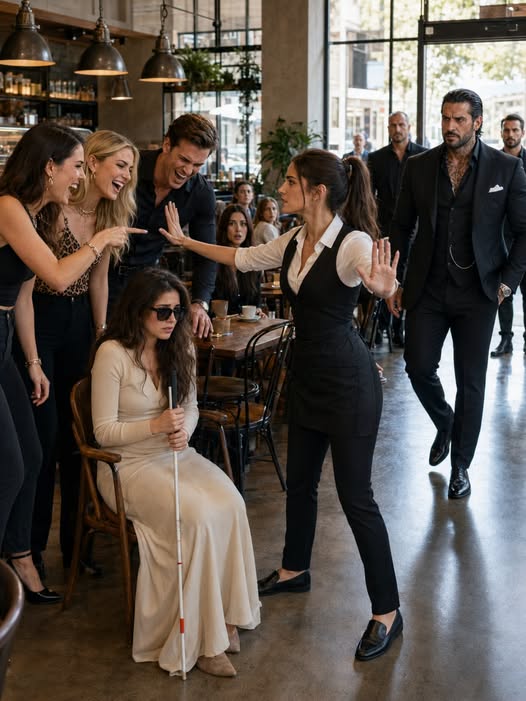 SHE HELPED A BLIND WOMAN—THE NEXT MORNING, TEN MAFIA SUVs BLOCKED THE STREET