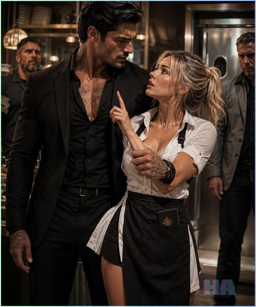 THE TIPSY WAITRESS POKED THE MAFIA BOSS’S CHEST—THEN THE BLACK CARD IN HER APRON MADE HIM CARRY HER HOME