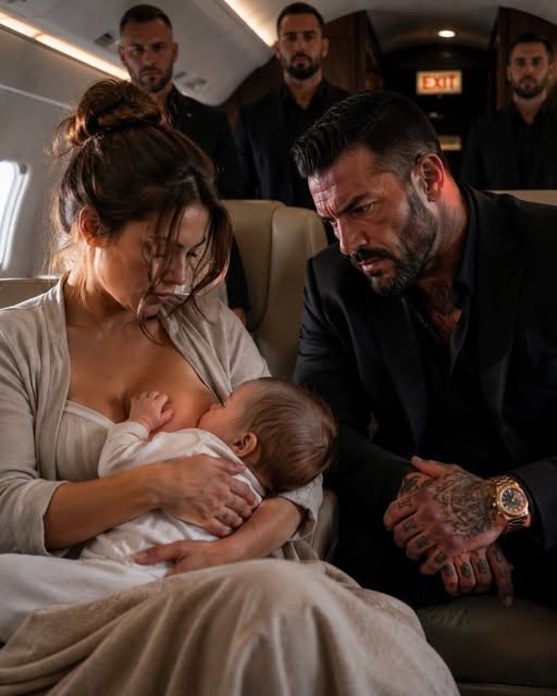I FED THE MAFIA BOSS’S STARVING BABY ON A PRIVATE JET — THEN HE TOLD ME I COULD NEVER GO HOME