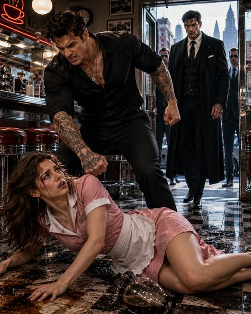 He Hit the Waitress in the Wrong Diner — Then Vincent Calder Walked Through the Door