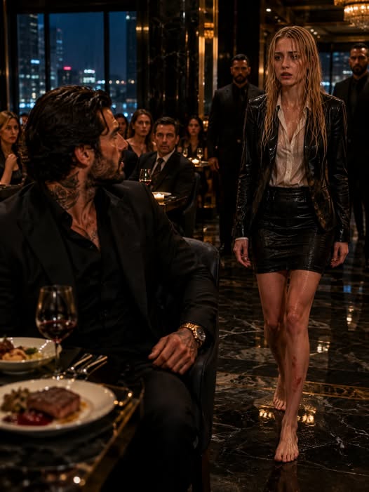 SHE CAME TEN MINUTES LATE—THEN THE MAFIA BOSS SAW THE BLOOD ON HER SHOE