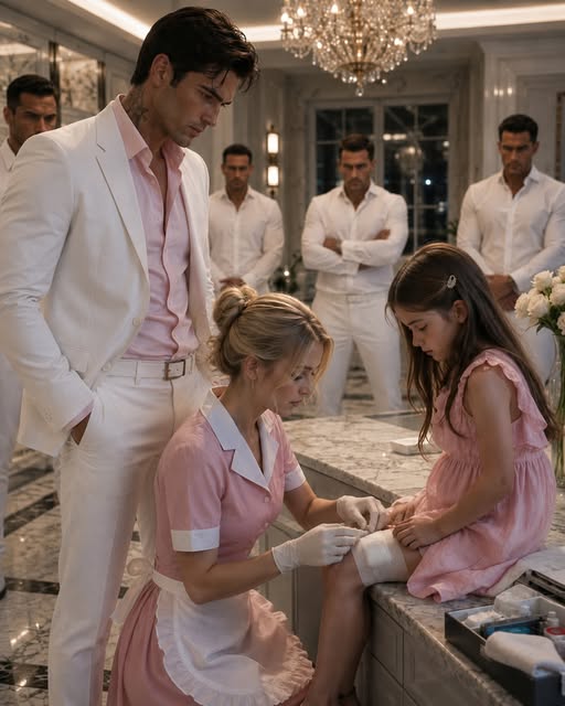 **The Maid Pulled a Bullet From the Mafia Boss’s Daughter—Then His Silent Child Exposed the Traitor**