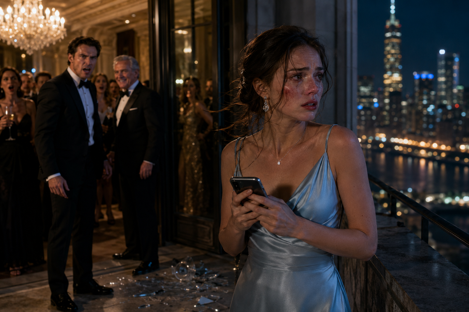 My Husband Slapped Me Before 600 Guests—Then One Call Brought Down the Sterling Empire