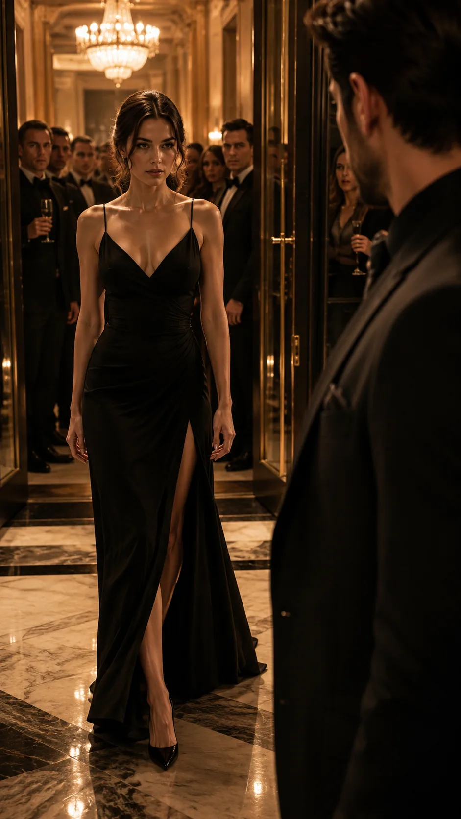 **THE MAFIA BOSS INVITED HIS “INVISIBLE” SECRETARY AS A CRUEL JOKE — THEN SHE WALKED INTO THE GALA AND MADE THE FIVE FAMILIES GO SILENT**