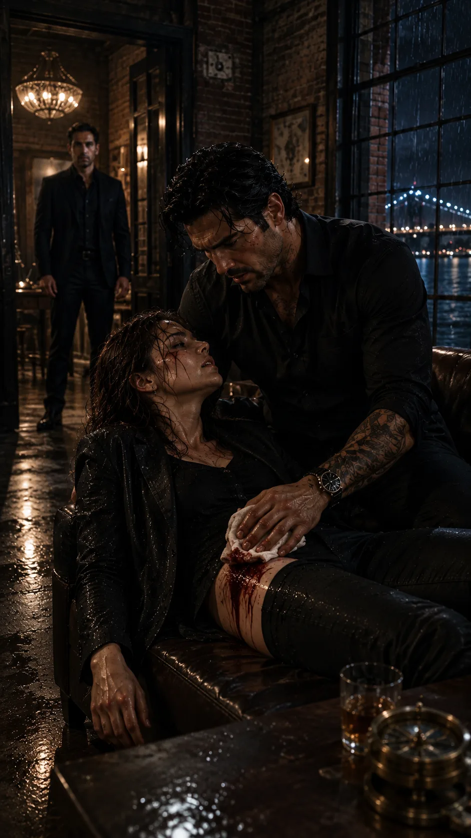 **She Brought the Mafia Boss a Bloody Thumb Drive—Then He Learned the Bridge Conspiracy Was Only the Beginning**