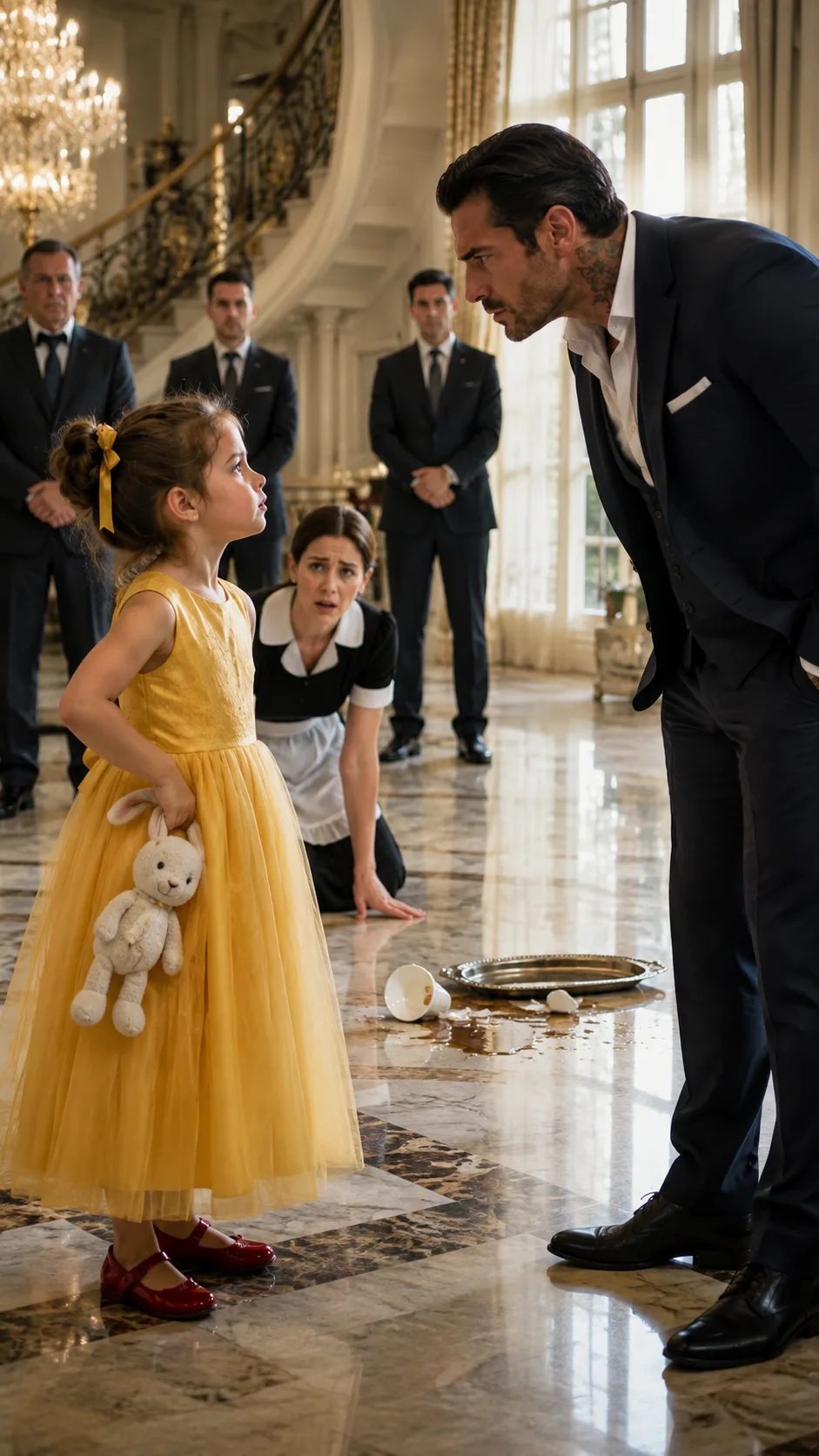 *The Three-Year-Old Who Made the Mafia Boss Apologize — Then Exposed the Man He Trusted Most**