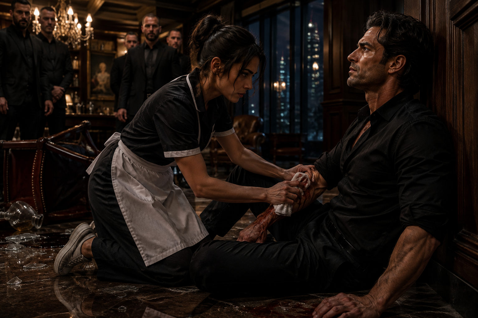 THE MAID WHO MADE THE MAFIA BOSS SAY PLEASE