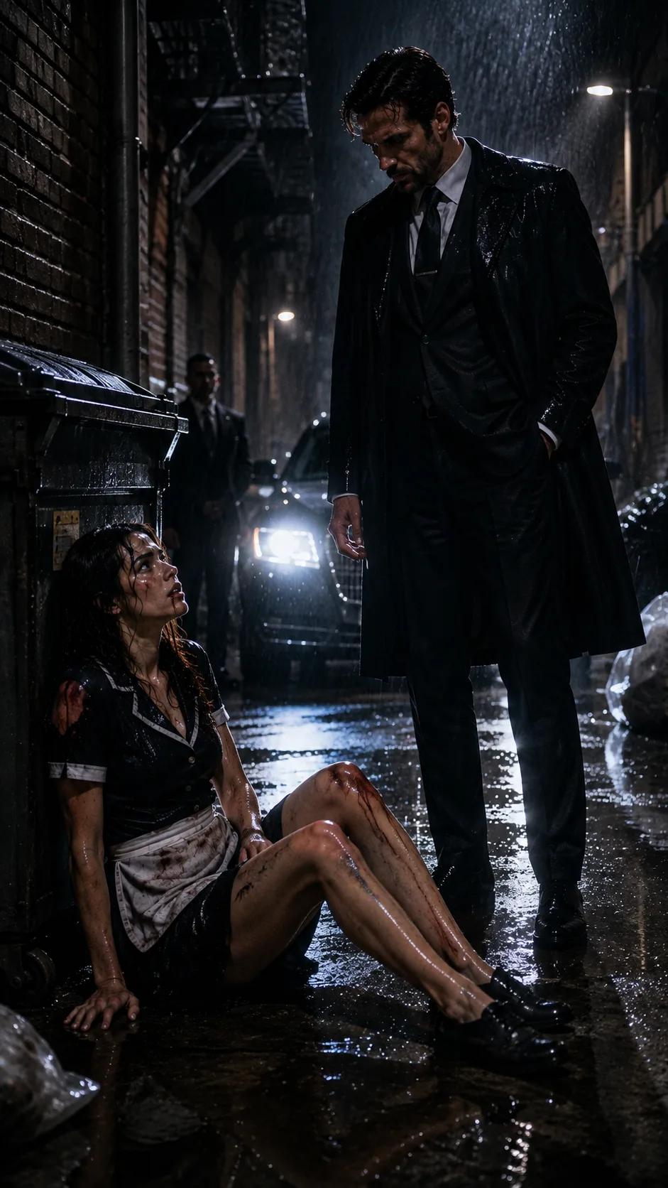 **She Was Left to Die in the Rain—Then the Man Everyone Feared Found Her**