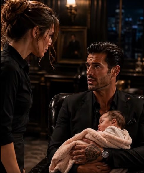 THE WAITRESS WHO HID HER BABY IN A MAFIA BOSS’S RESTAURANT