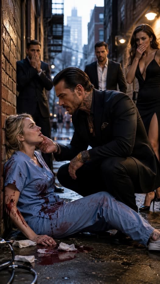 THE MAFIA BOSS FOUND A DYING NURSE IN THE RAIN — THEN SHE WHISPERED THE SECRET SOMEONE HAD KILLED TO BURY