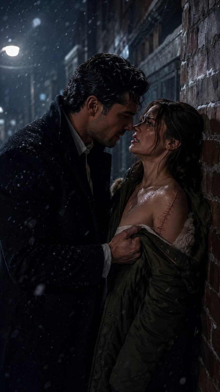 **He Hunted His Runaway Bride Through a Blizzard—Then One Scar Destroyed the Lie That Made Him Hate Her**
