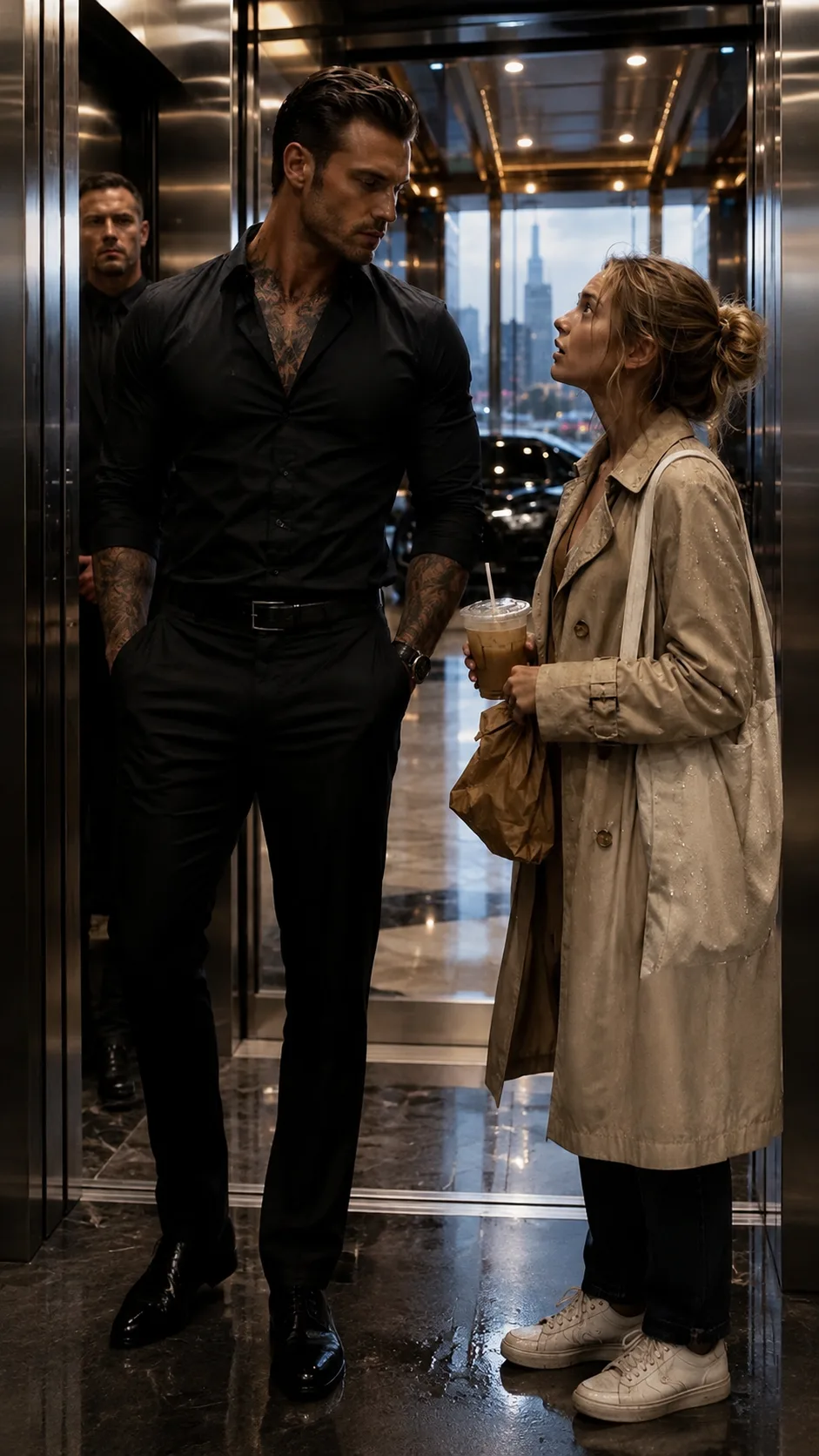 *The Mafia Boss Who Owned Chicago’s Darkness Fell for the Broke Designer Who Stopped His Elevator**