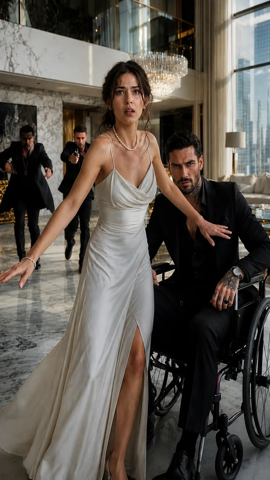 **The Mafia Boss Pretended to Be Disabled to Test His Fiancée — But the Wrong Woman Became the Only Person He Could Trust**