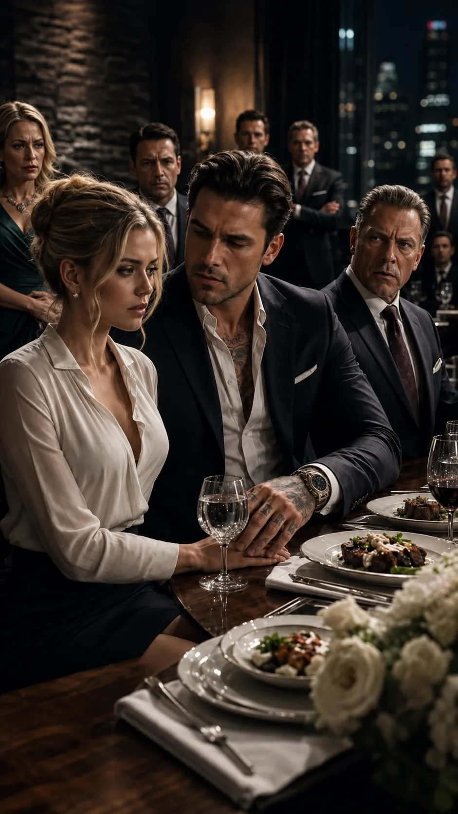 **The Mafia Boss Put His Shy Secretary Beside Him at Dinner—Then One Missing Number Made the Man Across the Table Turn Pale**