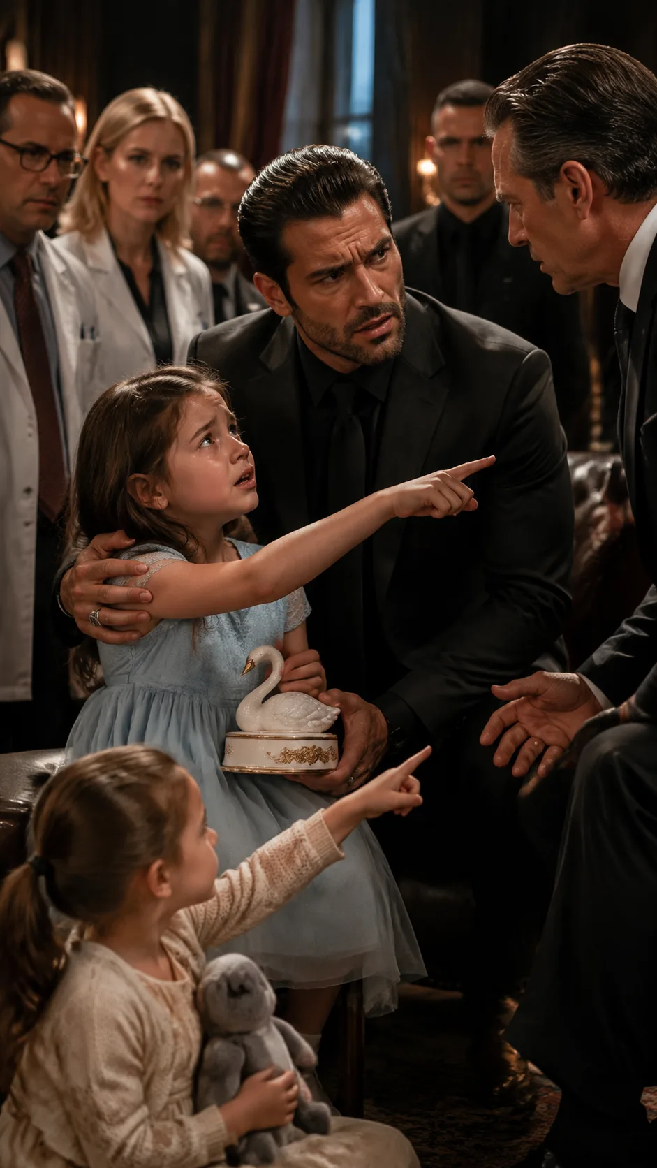 **The Silent Daughter of the Mafia Billionaire: The Little Girl Who Revealed the Secret Hidden Inside Her Mother’s Music Box**