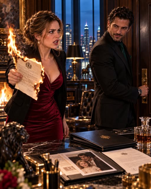 She Burned the Mafia Boss’s Marriage Contract—Then He Revealed Why Her Father Sent Her There