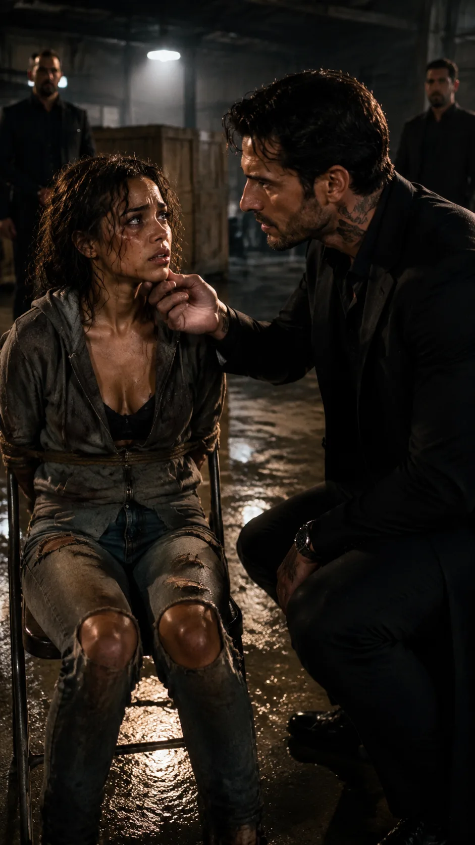 *The Mafia Boss Found His Partner’s Betrayal Inside a Warehouse — But The Woman He Saved Changed Everything**