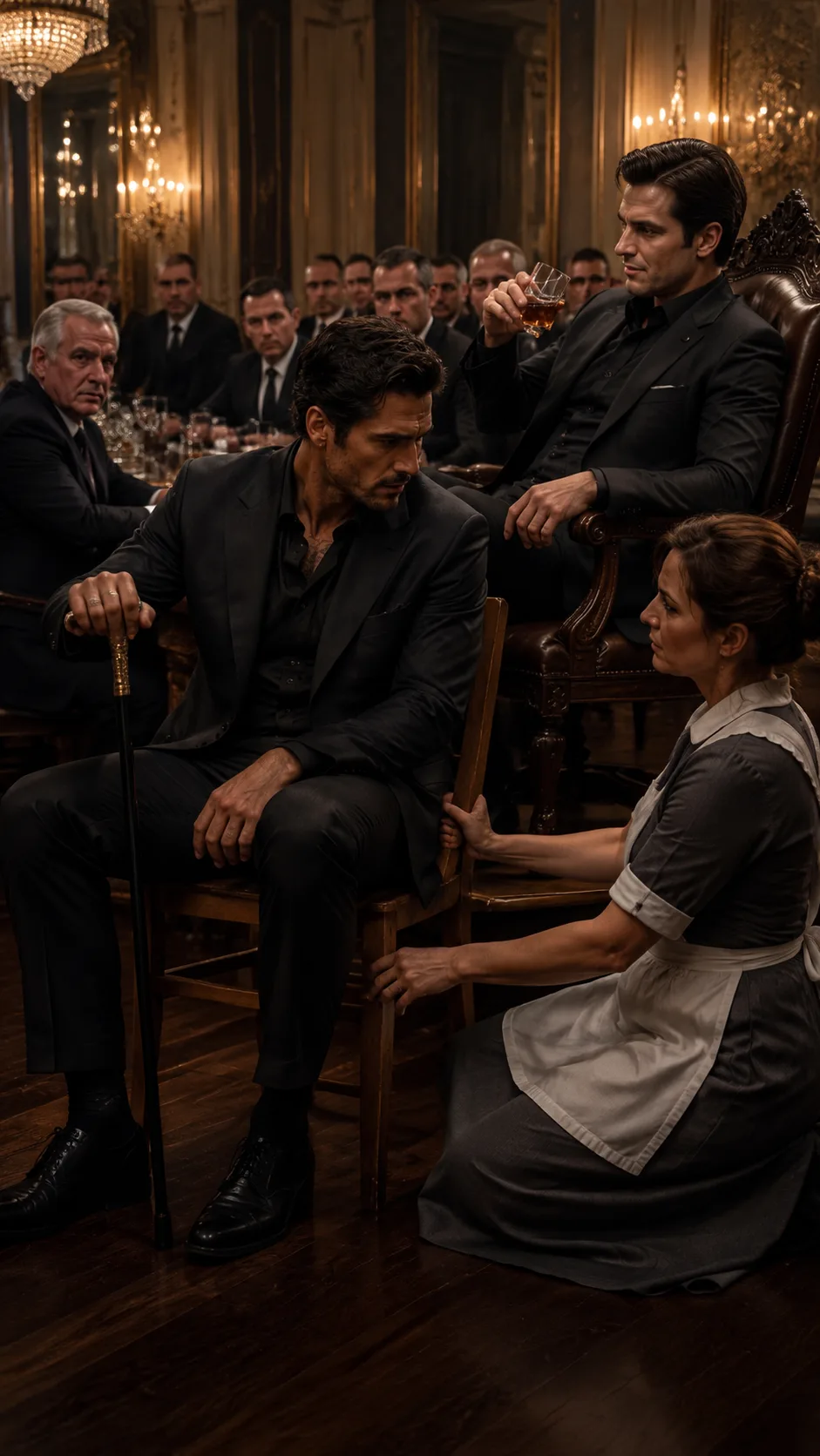 *The Mafia Boss Lost His Chair, But The Maid Who Gave Him Hers Exposed The Betrayal That Nearly Destroyed His Empire**