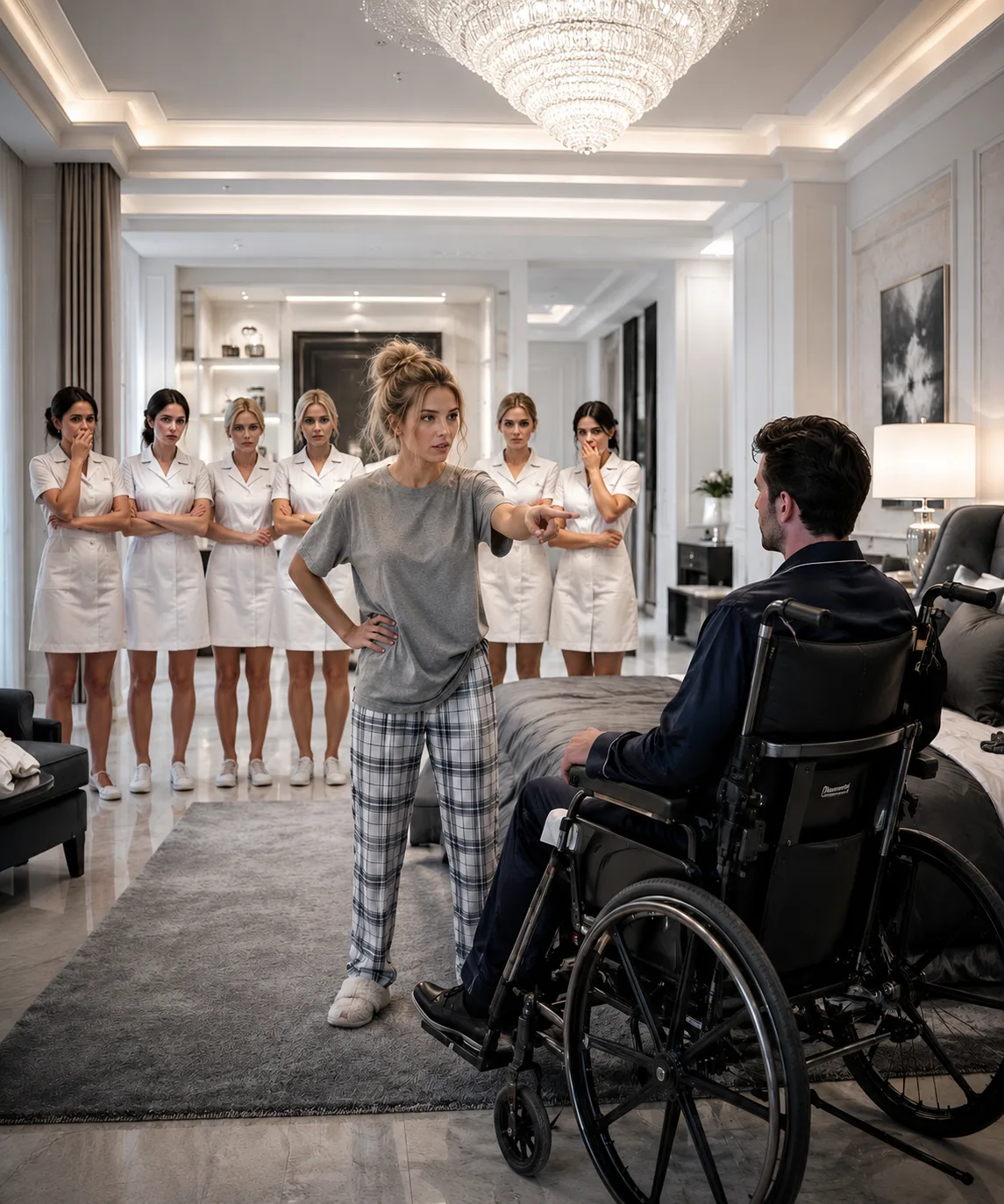 The Caregiver Who Told the Paralyzed Mafia Boss He Needed a Shower — Then She Found the Secret Hidden Behind His Accident