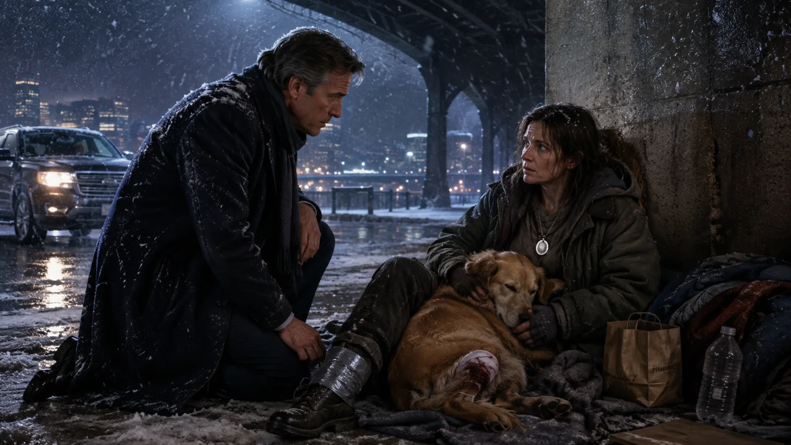 The Woman Beneath the Bridge Knew What His Wife Never Got to Tell Him