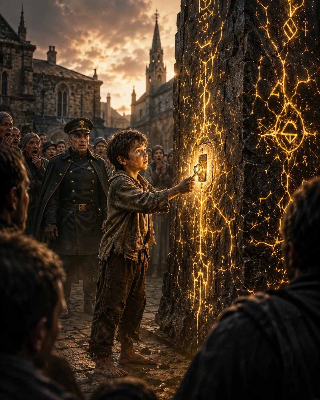 **The Boy Who Woke the Silent Stone**