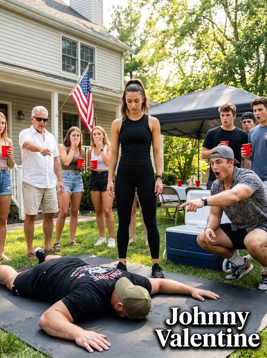 They Laughed When the Quiet Mom Stepped Onto the Mat—Six Seconds Later, One Man Knew Exactly Who She Was