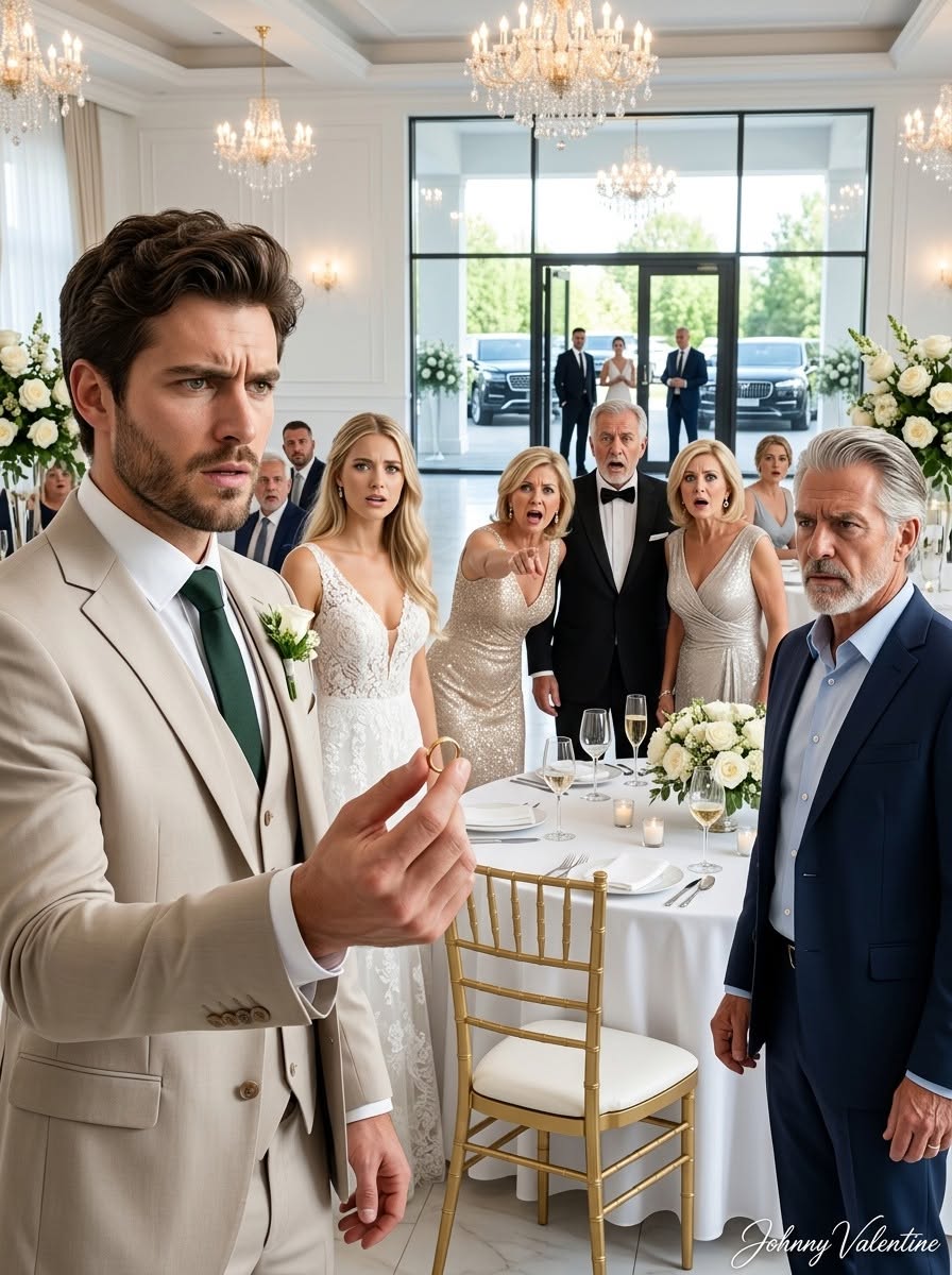 He Walked Out of His Wedding for His Father—Then the Black Cars Arrived