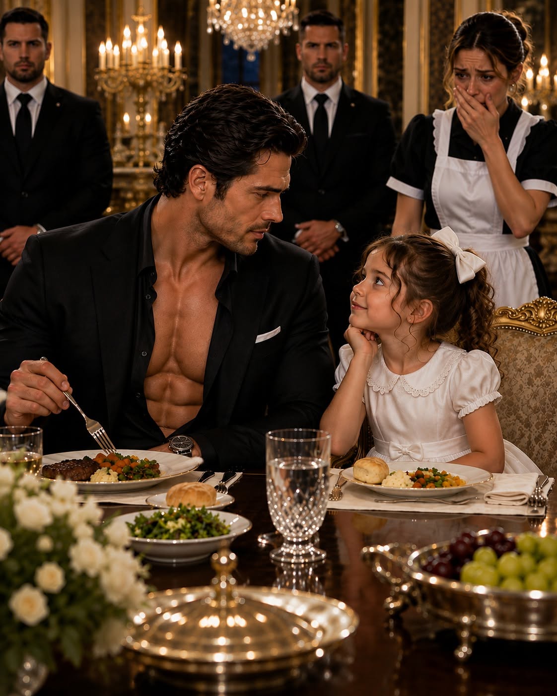The Little Girl Who Asked the Feared Billionaire to Dinner — Then Whispered What Really Happened to His Daughter