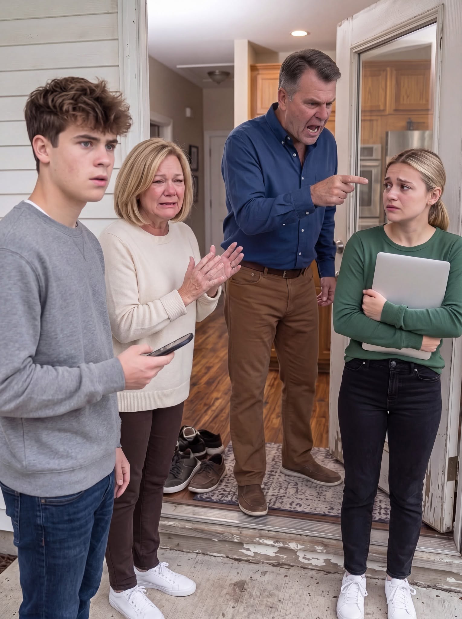 My Dad Threw Me Out for Refusing to Sell My Laptop for My Brother’s Shopping Trip—An Hour Later, My Whole Family Was Calling Because the Bank Had Finally Revealed What They’d Been Hiding