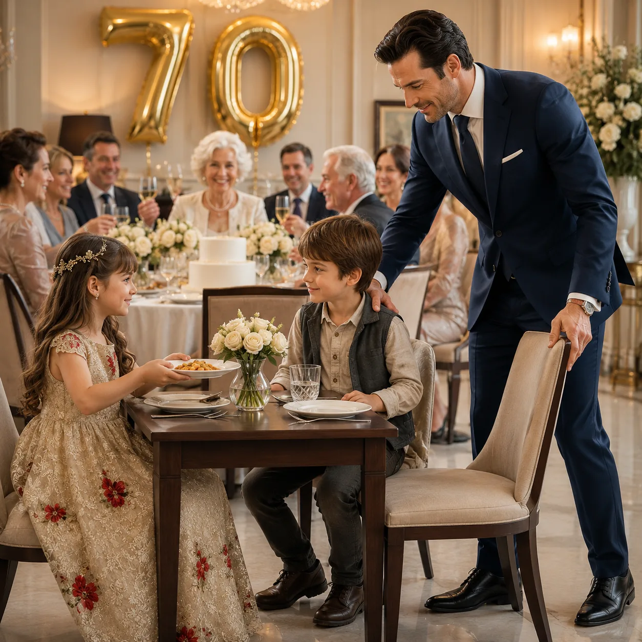 The Boy Who Was Given a Seat at the Family Table — and the Secret Hidden for Seven Years That Made a Wealthy Father Risk Everything to Give Him a Home