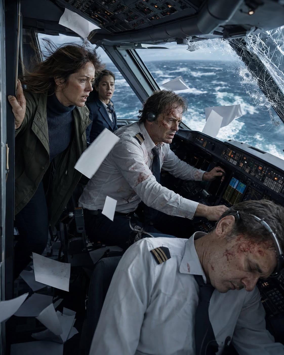 THE WIDOW WHO LANDED FLIGHT 714