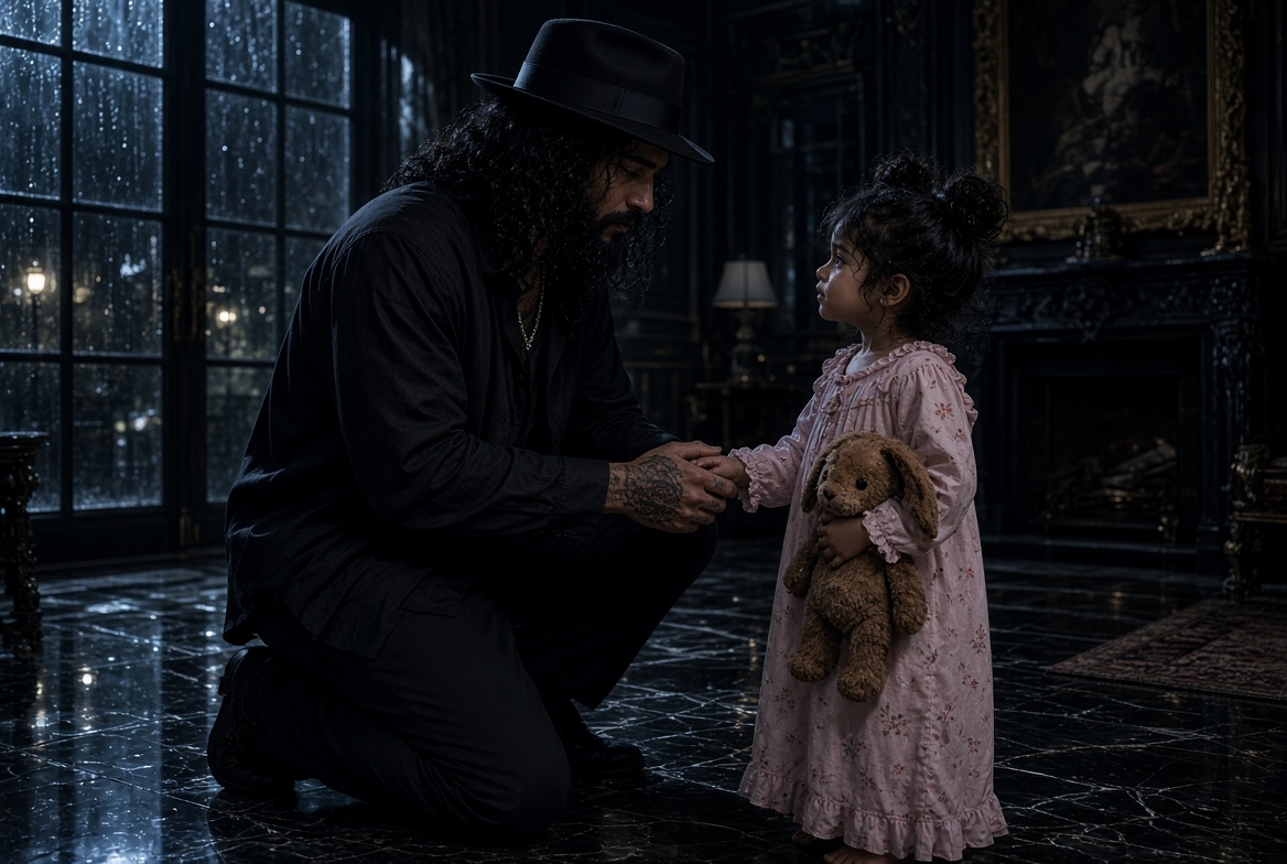 The Little Girl Who Knocked on Dominic Vale’s Forbidden Door at 12:03 A.M.—Her Mother Was Unconscious, the Guards Were Missing, and the Secret Hidden Inside Vale House Was Never Meant to Be Found