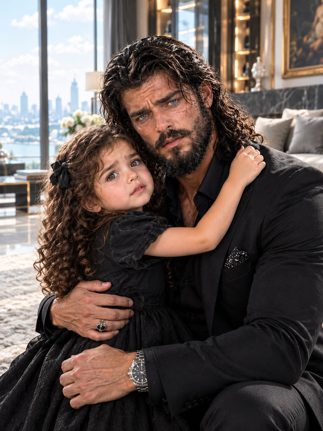“Can You Hold Me for Five Minutes?” the Maid’s Little Girl Asked the Mafia Boss—What She Whispered in His Arms Changed Everything
