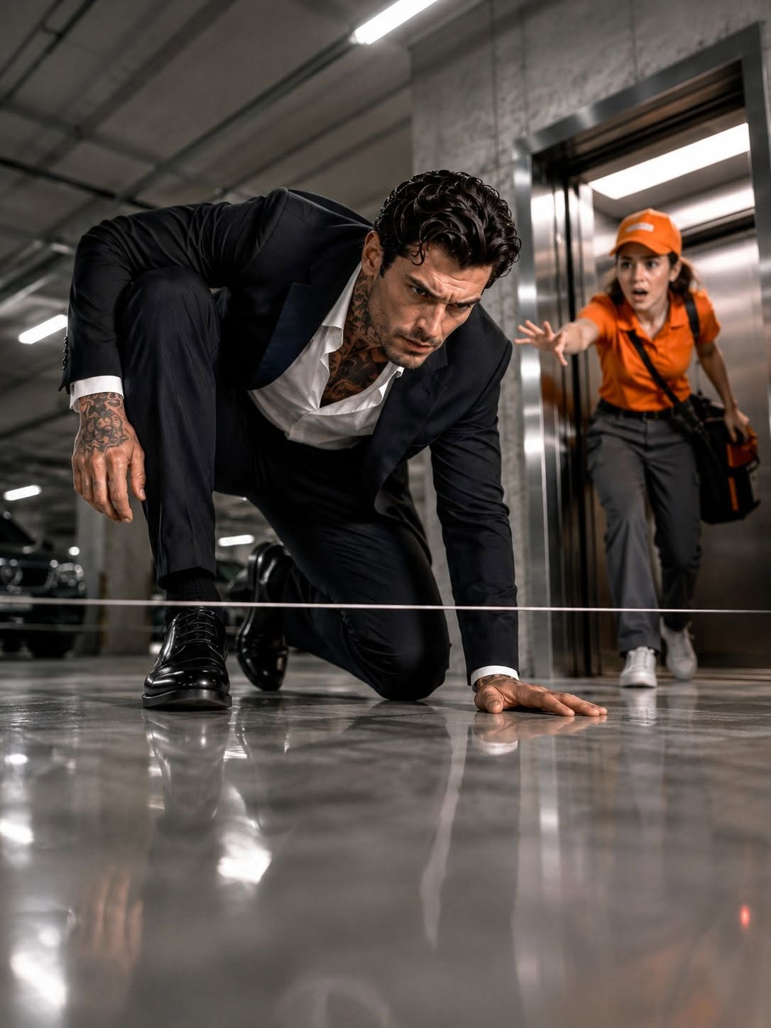 The Invisible Line Beneath the Elevator