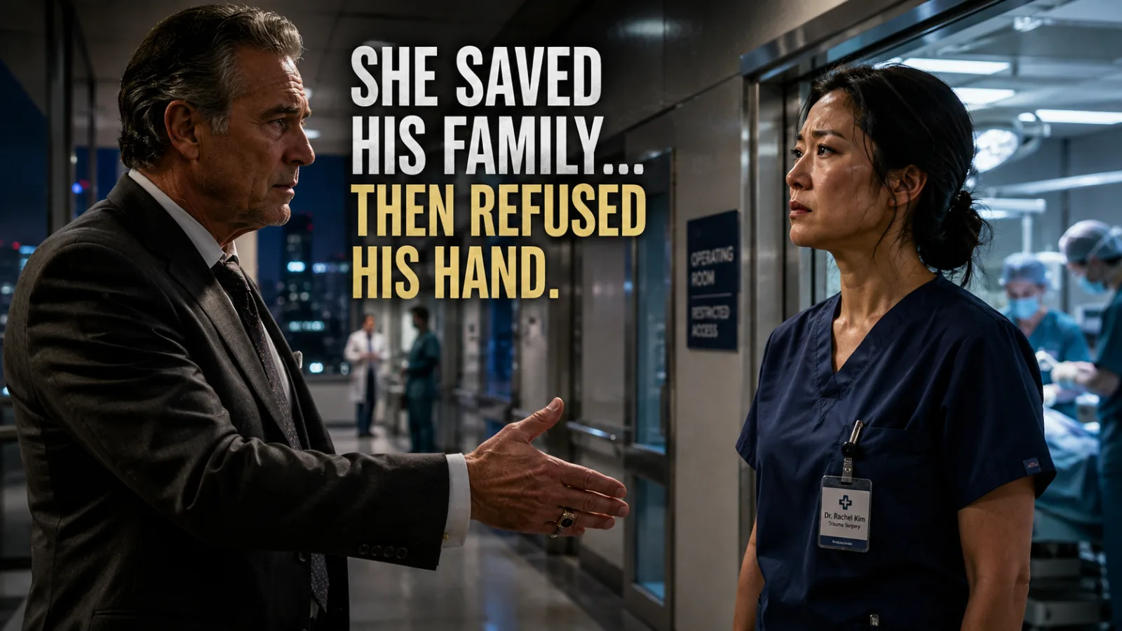 The Doctor Saved a Mafia Boss’s Family—Then Refused His Thank You