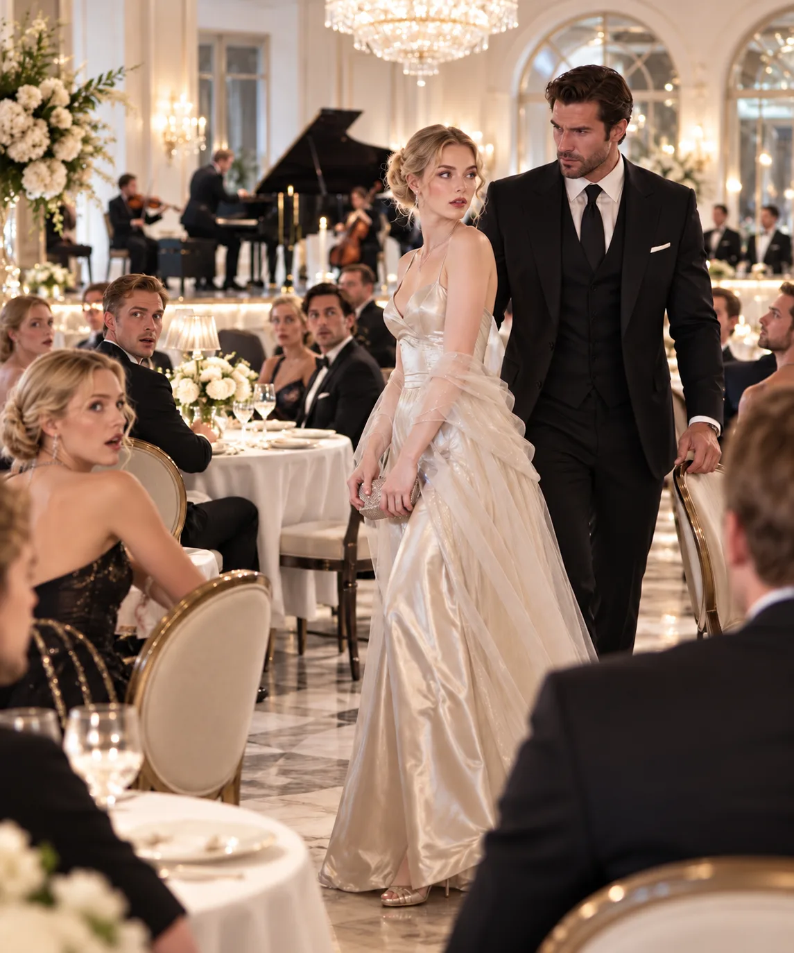 The Secretary Everyone Mocked Walked Into the Mafia Dinner—Then One Man Recognized Her