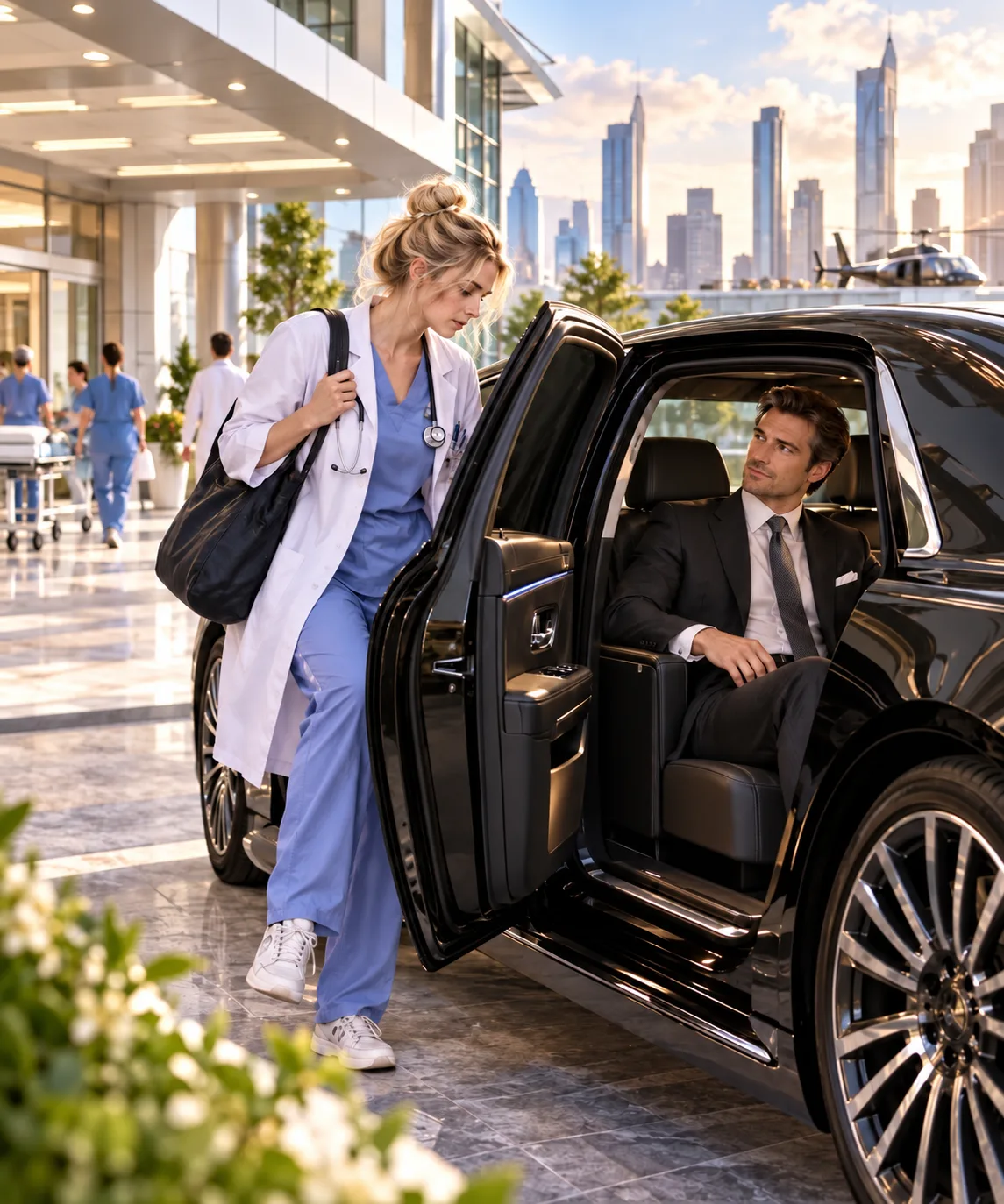 The Doctor Who Climbed Into the Wrong Car—and Changed a Billionaire’s Life Twice