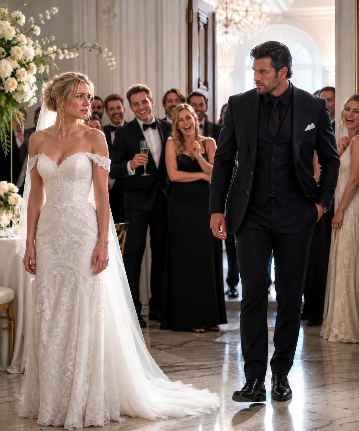The Mafia Boss Walked Into the Wrong Wedding—Then Discovered Why the Groom Had Really Run
