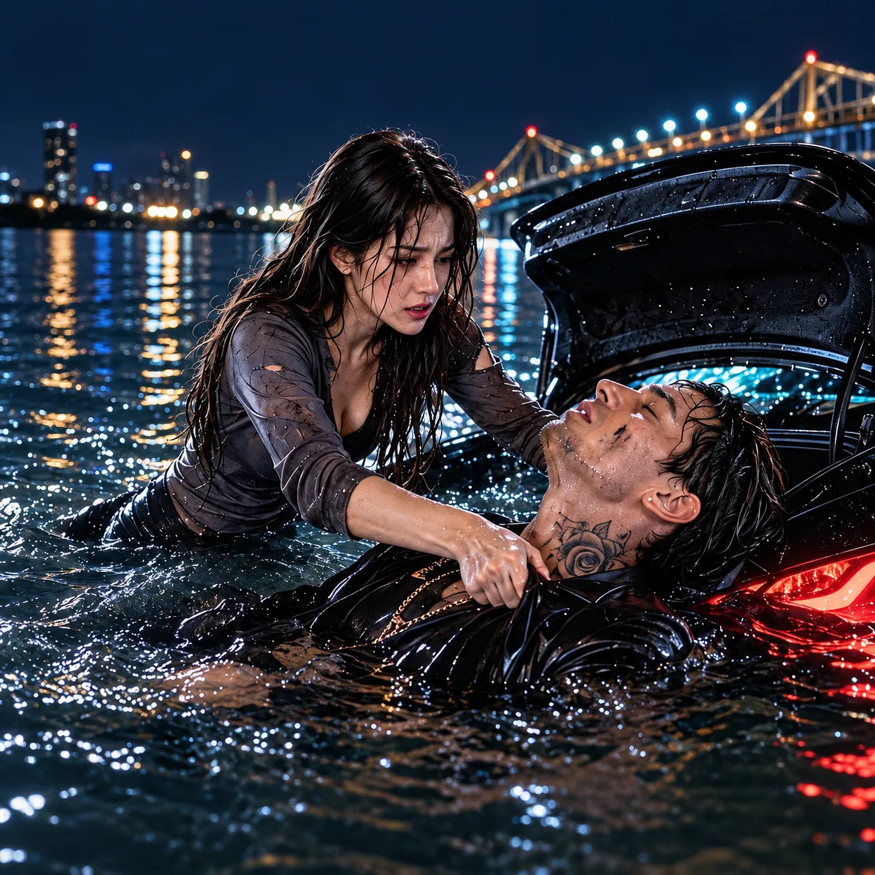 SHE PULLED A STRANGER FROM THE EAST RIVER—BY MORNING, THE MOST POWERFUL MAN IN NEW YORK KNEW HER NAME
