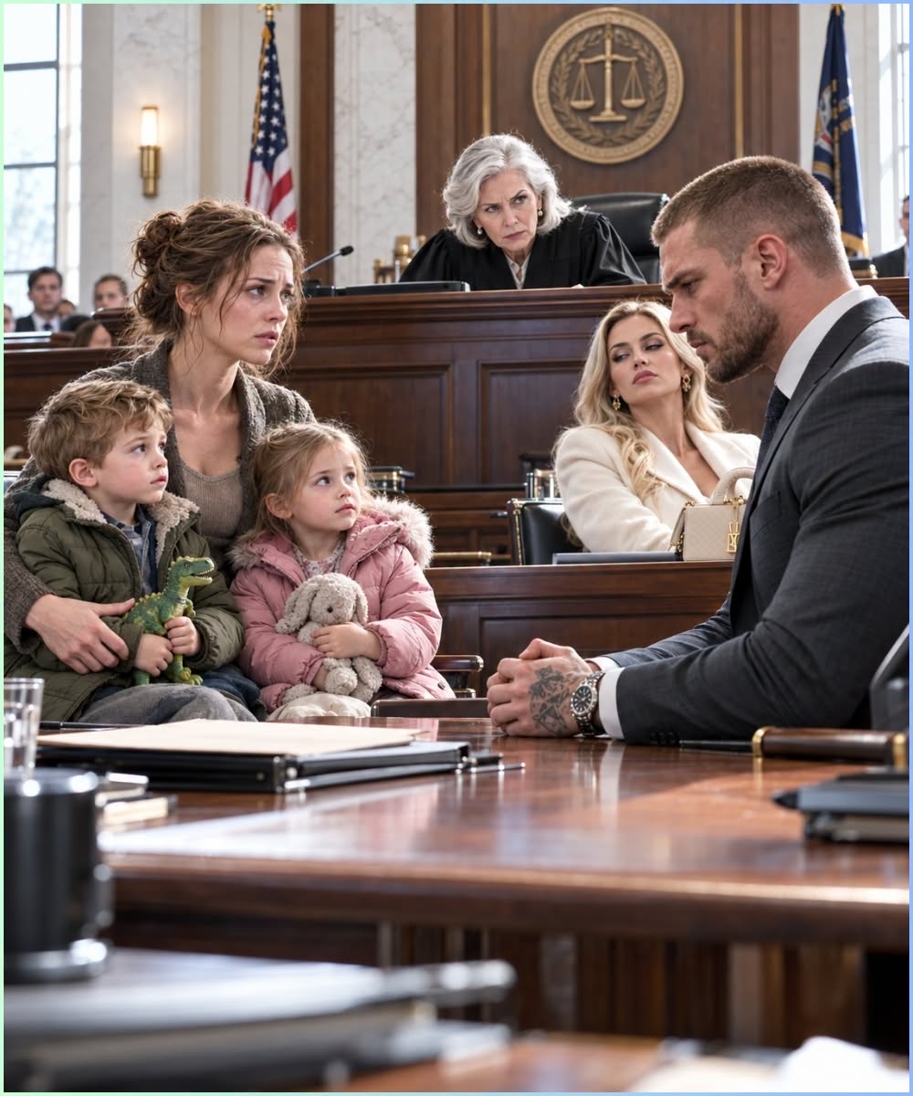She Came to Court in a $6 Coat—Then the Judge Asked Her Husband the One Question Money Couldn't Bury